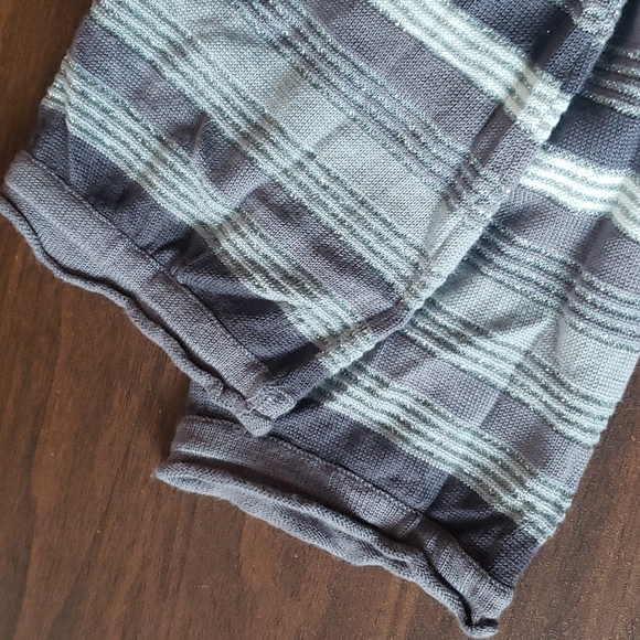 BCBG girls silver metallic and gray stripe dress - Picture 9 of 9